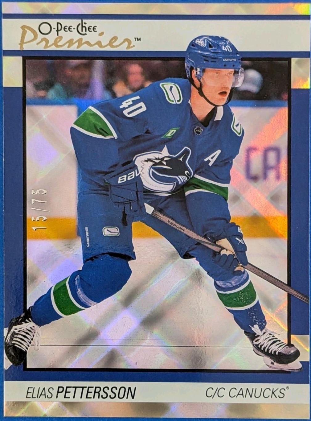 Elias Pettersson [Diamond Rainbow Foilboard] #P-28