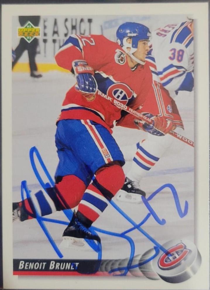 Benoit Brunet [Autograph] #80