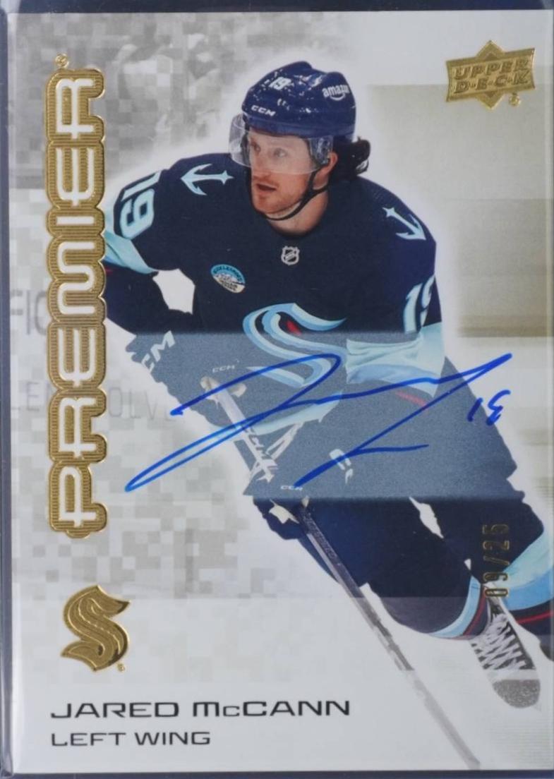 Jared McCann [Gold Autograph] #51