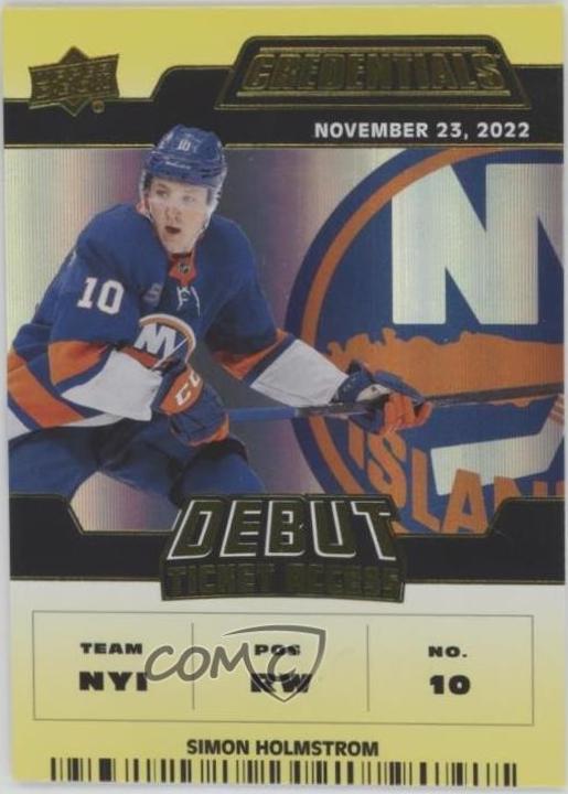 Simon Holmstrom [Yellow Horizontal Debut Ticket Access] #172