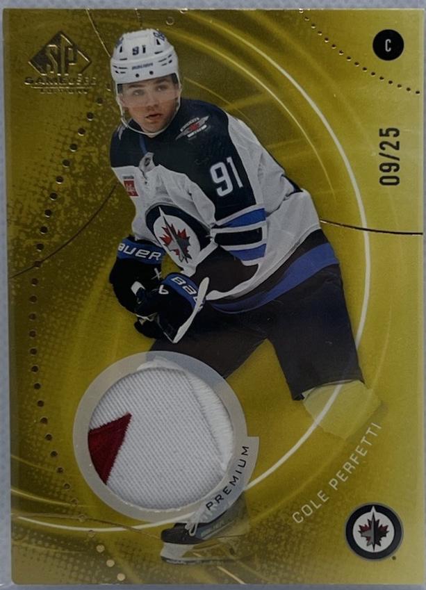 Cole Perfetti [Gold Premium Memorabilia] #130