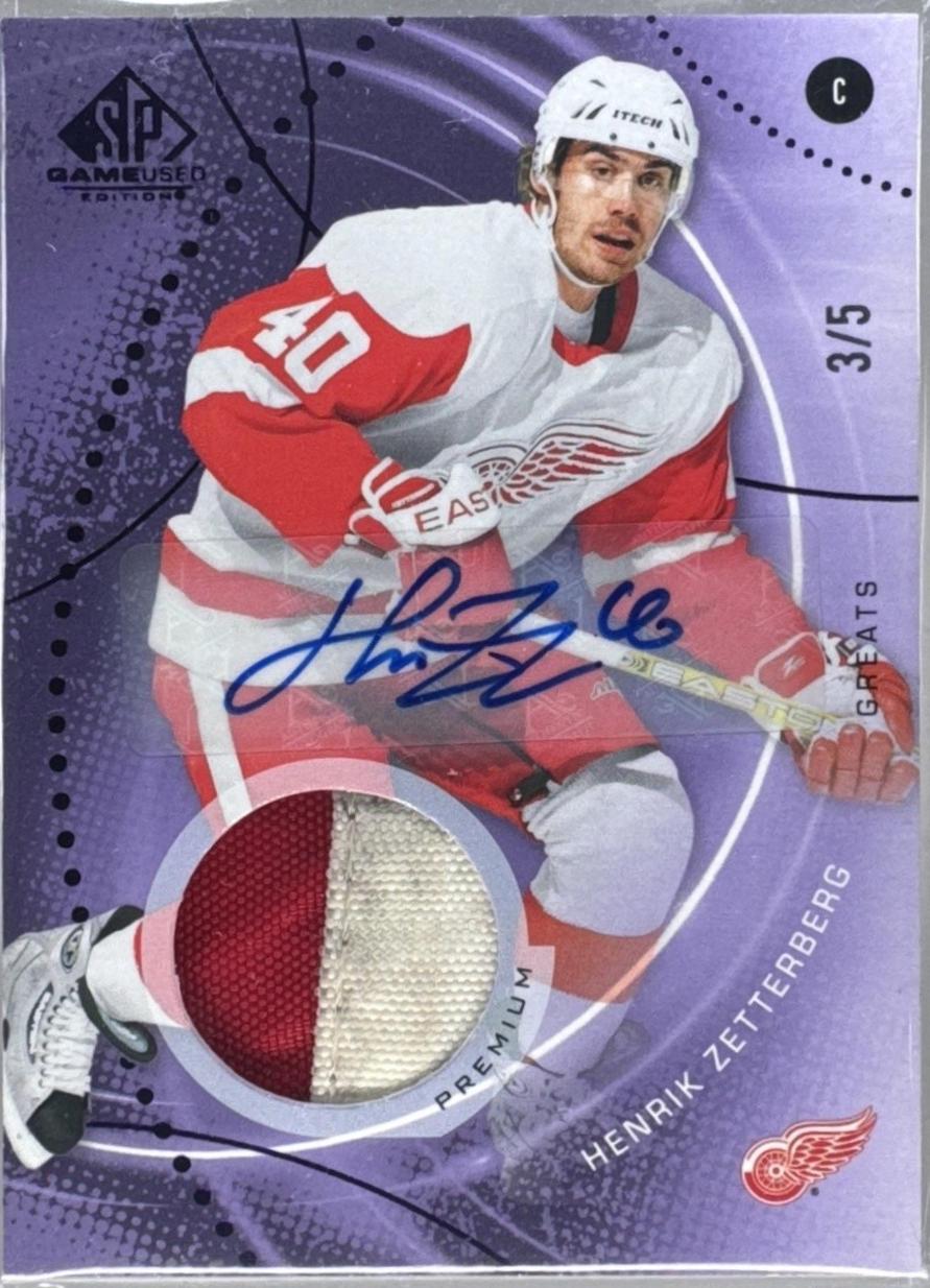 Henrik Zetterberg [Purple Autograph] #139