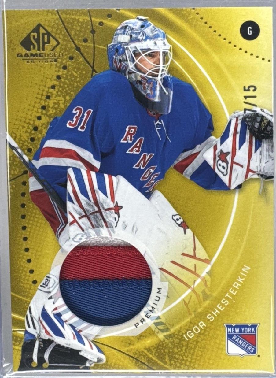 Igor Shesterkin [Gold Premium Memorabilia] #154