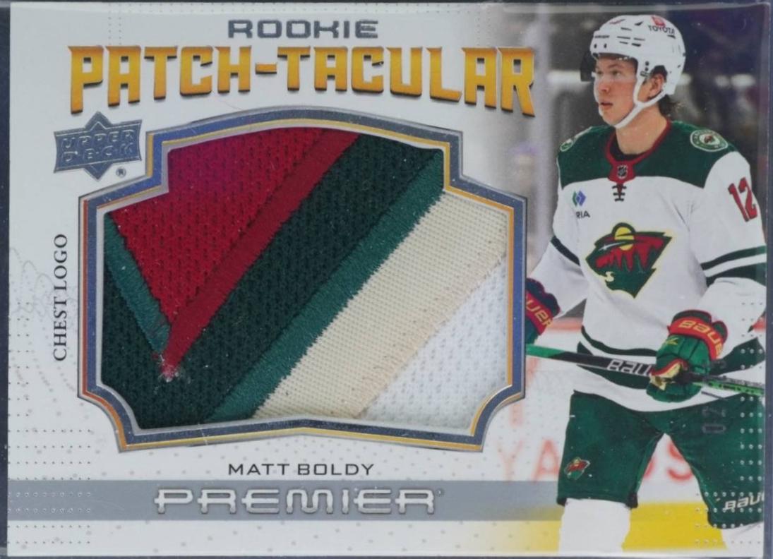 Matt Boldy [Chest Logo] #RPT-BO