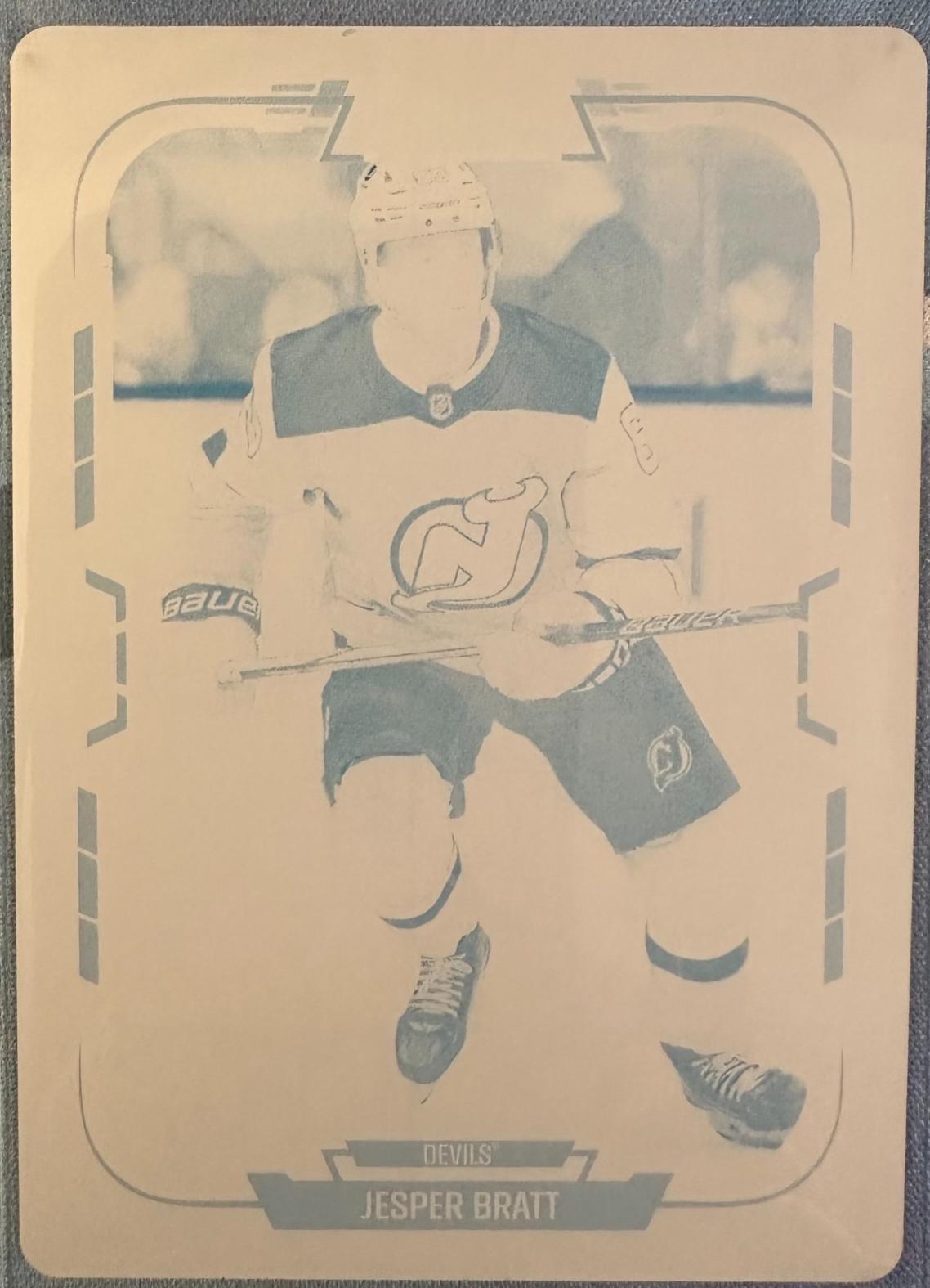 Jesper Bratt [Printing Plate] #303