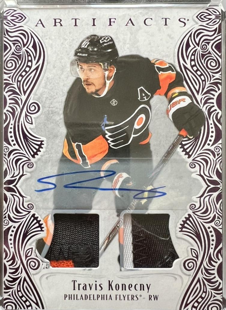 Travis Konecny [Auto Material Purple] #124