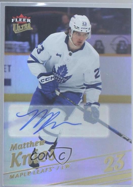 Matthew Knies [Gold Rainbow Foil Auto] #24