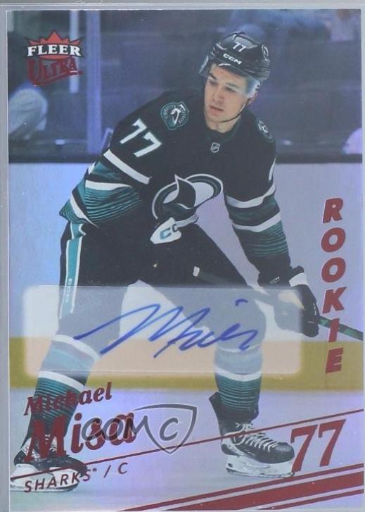 Michael Misa [Red Rainbow Foil Auto] #171