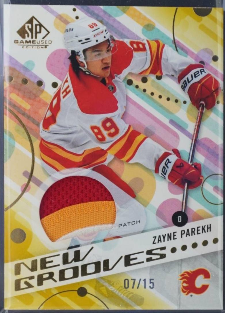 Zayne Parekh [Gold Patch Red Jersey] #NG-2