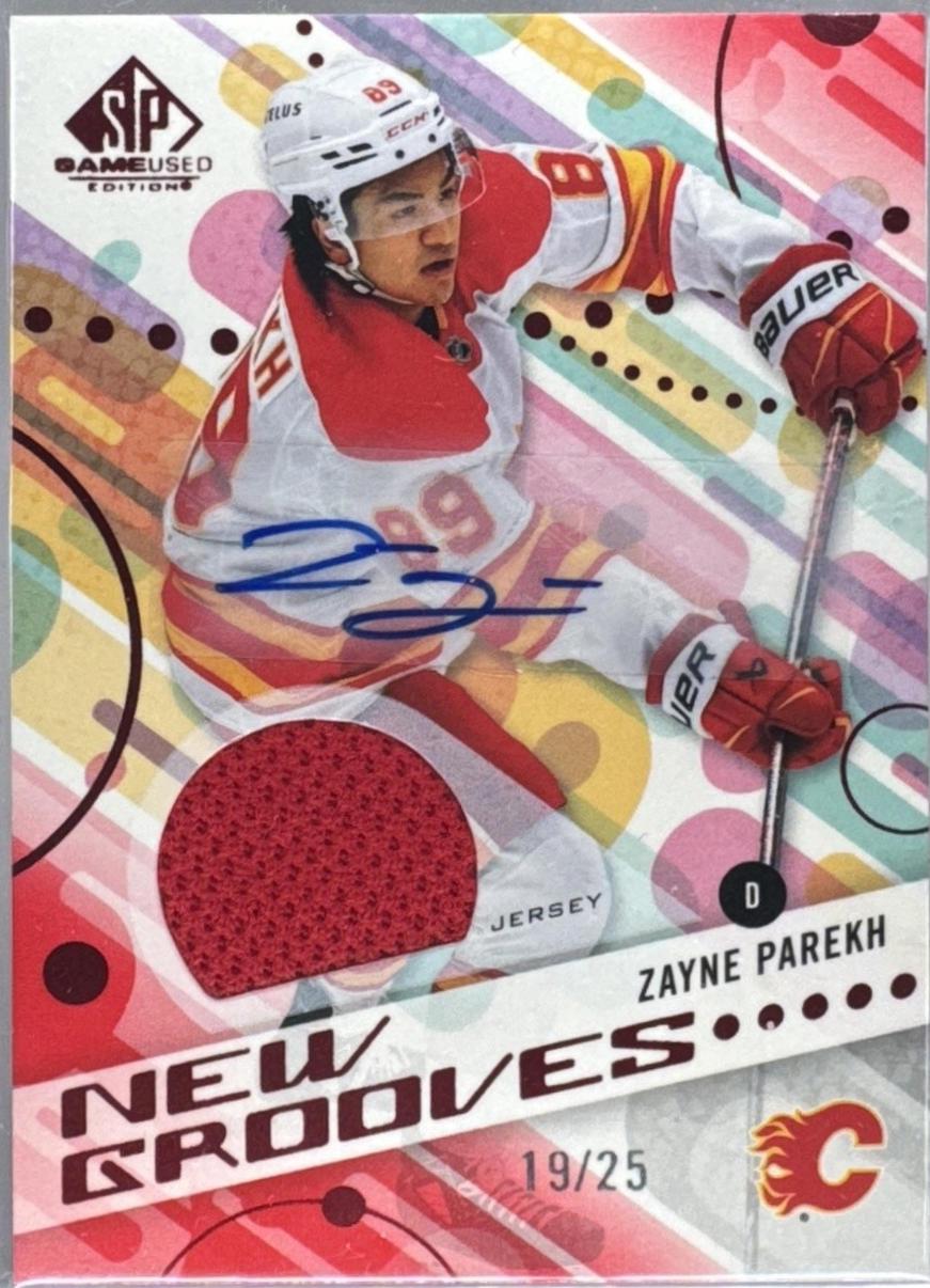 Zayne Parekh [Purple Patch Red Autograph] #NG-2