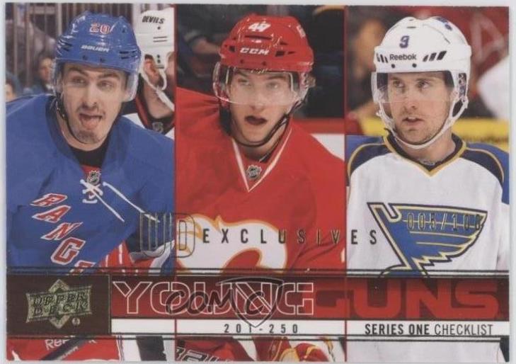 Chris Kreider / Sven Baertschi / Jaden Schwartz [UD Exclusives] #250