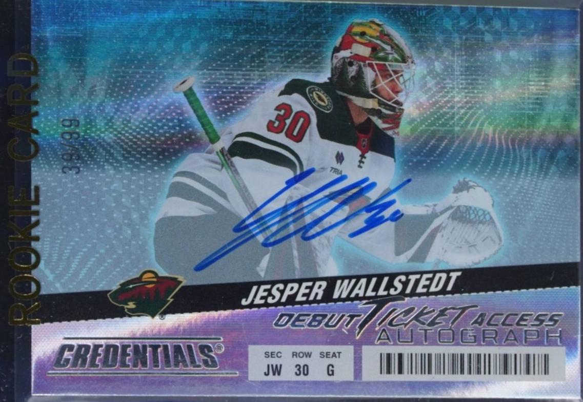 Jesper Wallstedt [Horizontal Autograph] #131
