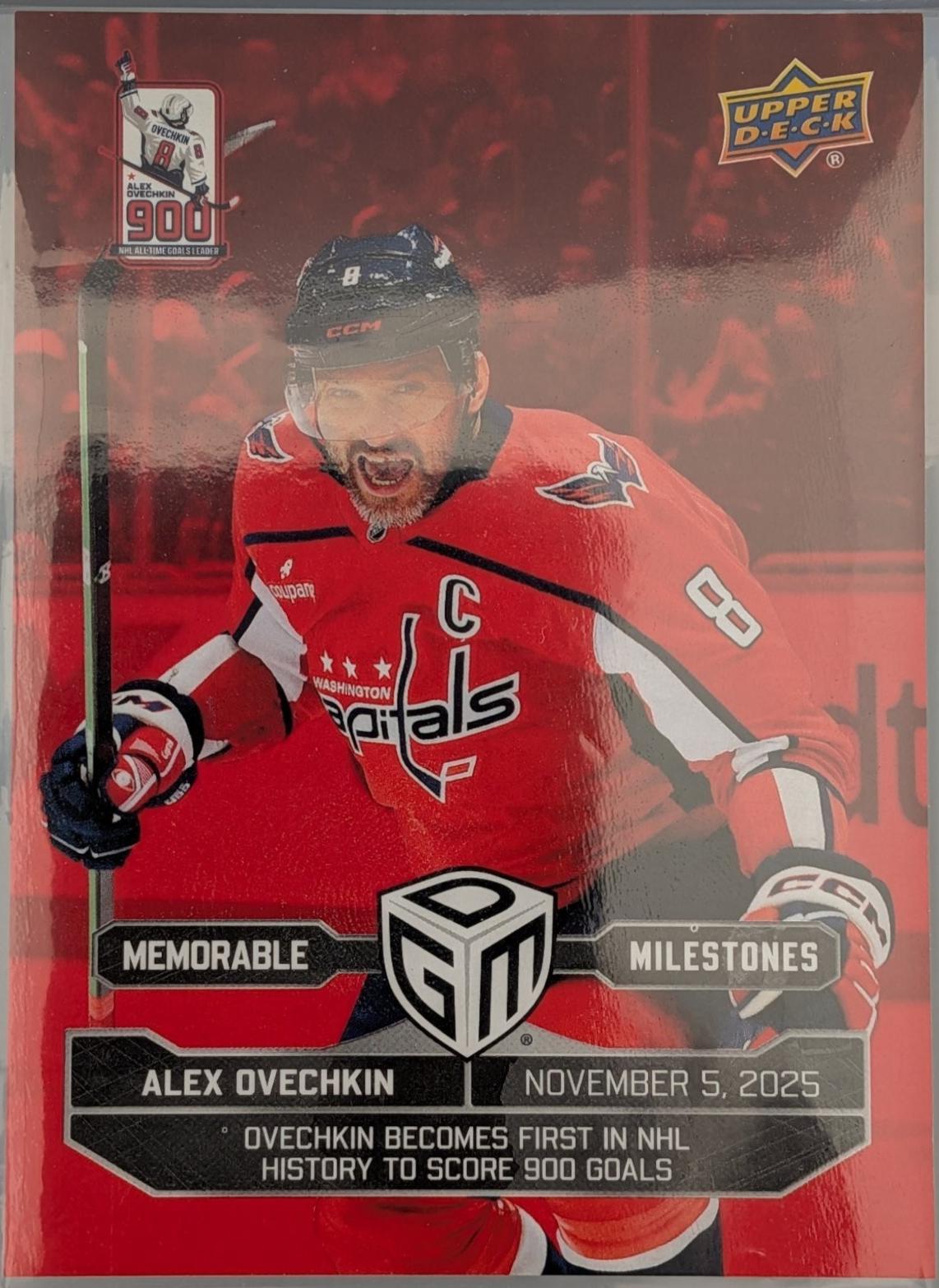 Alex Ovechkin [Red] #MM-3