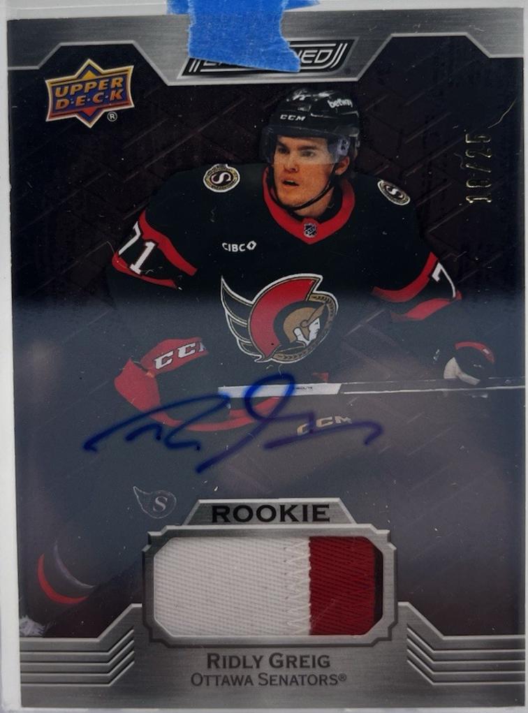Ridly Greig [Mahogany Autograph Memorabilia] #134