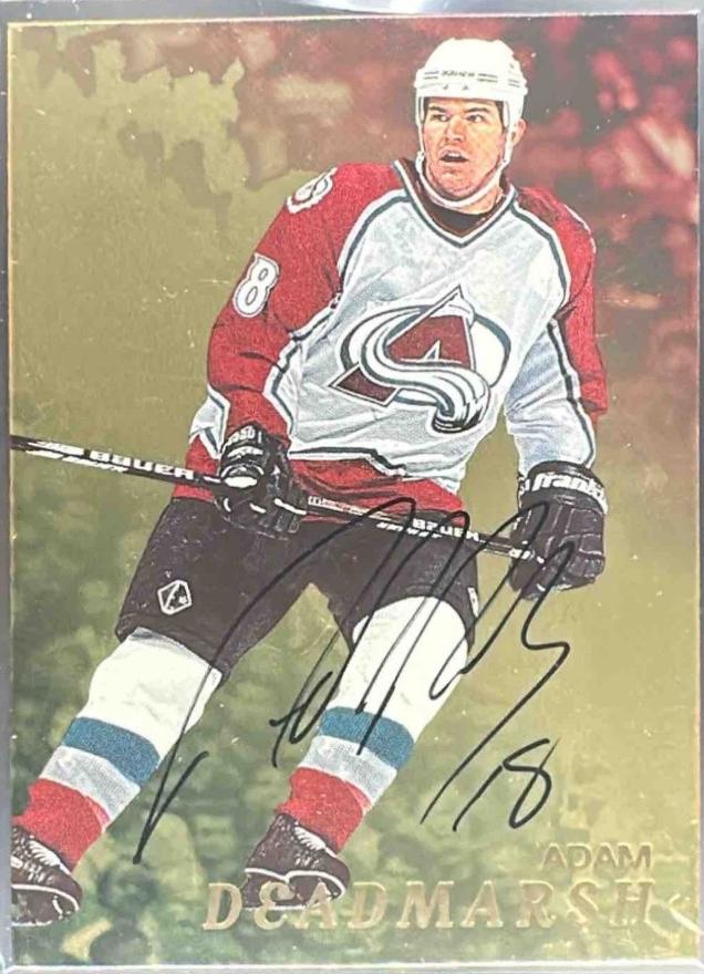Adam Deadmarsh [Gold Autograph] #36