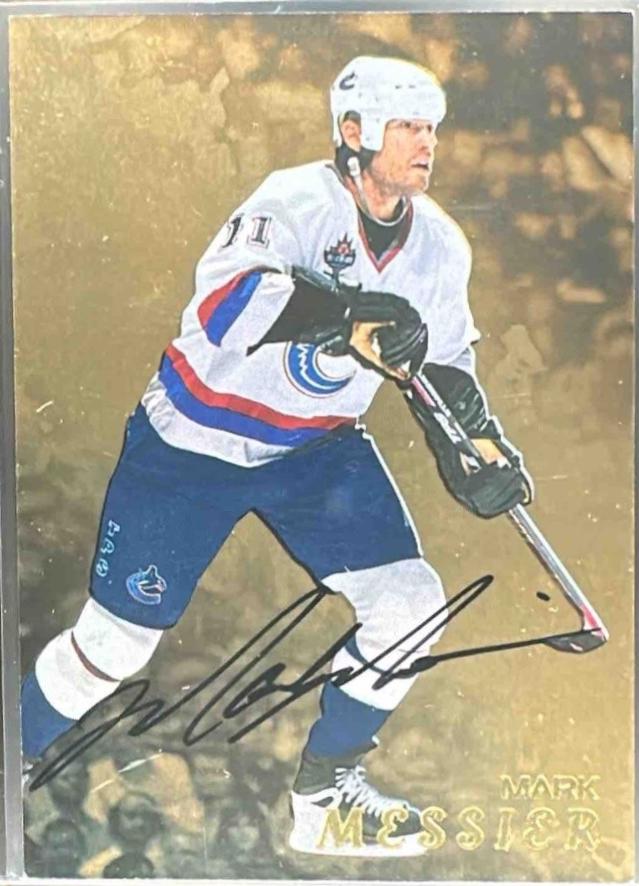 Mark Messier [Gold Autograph] #290