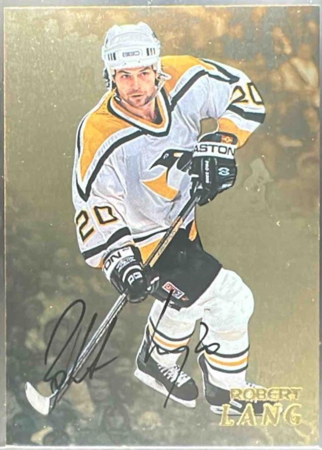 Robert Lang [Gold Autograph] #263
