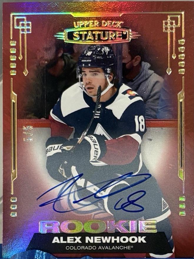 Alex Newhook [Photo Variant Autograph Red] #134