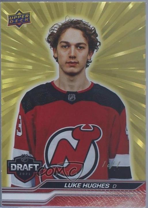 Luke Hughes [Outburst Gold] #750