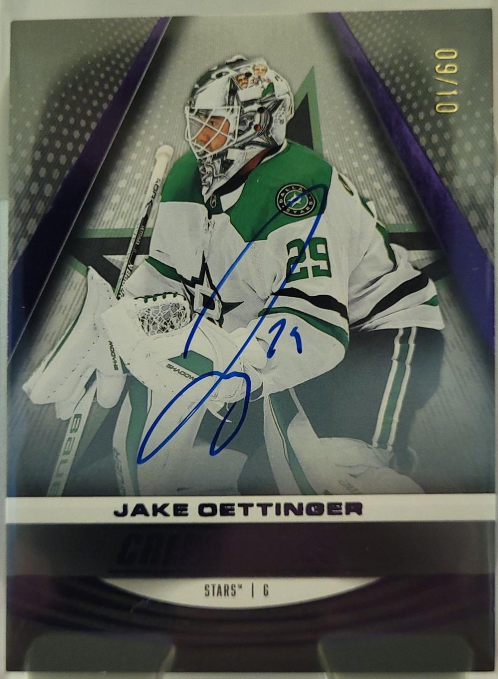 Jake Oettinger [Purple Autograph] #40