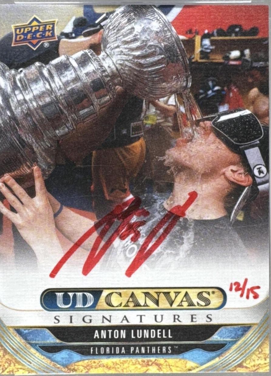 Anton Lundell [Red Ink] #CS-AL