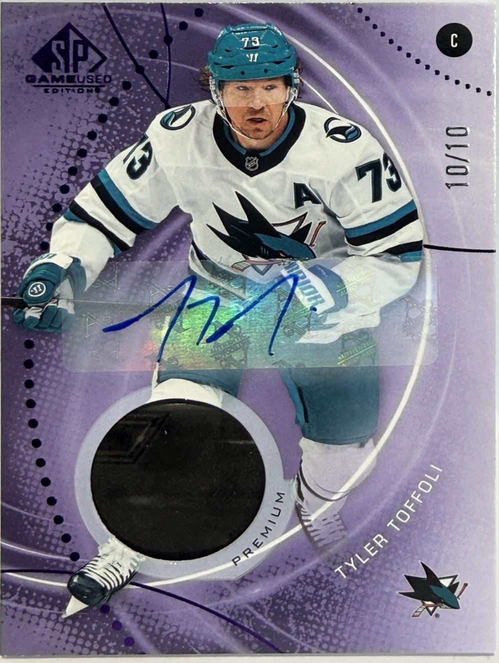 Tyler Toffoli [Purple Auto Premium Memorabilia] #90