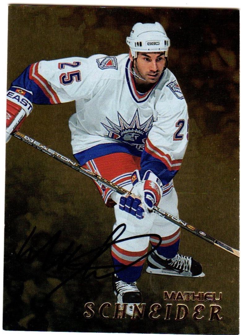 Mathieu Schneider [Gold Autograph] #239