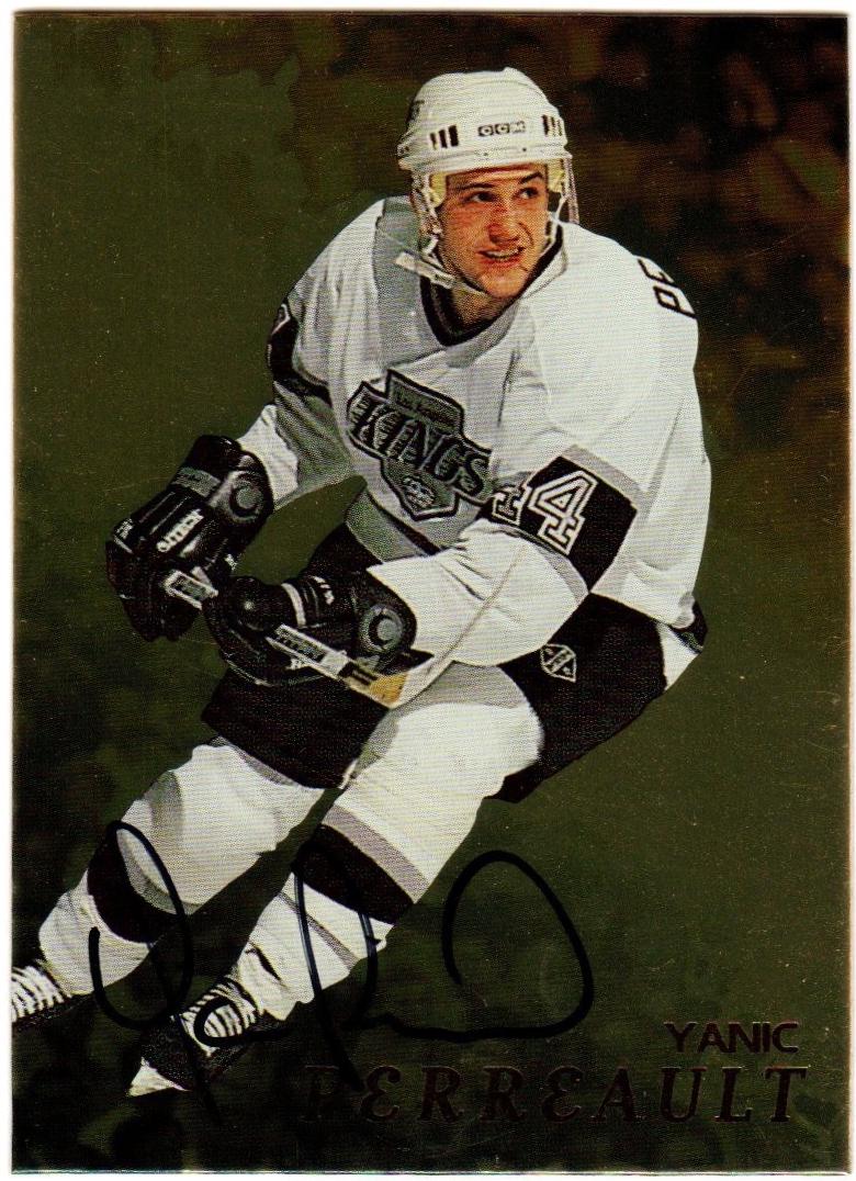 Yanic Perreault [Gold Autograph] #62