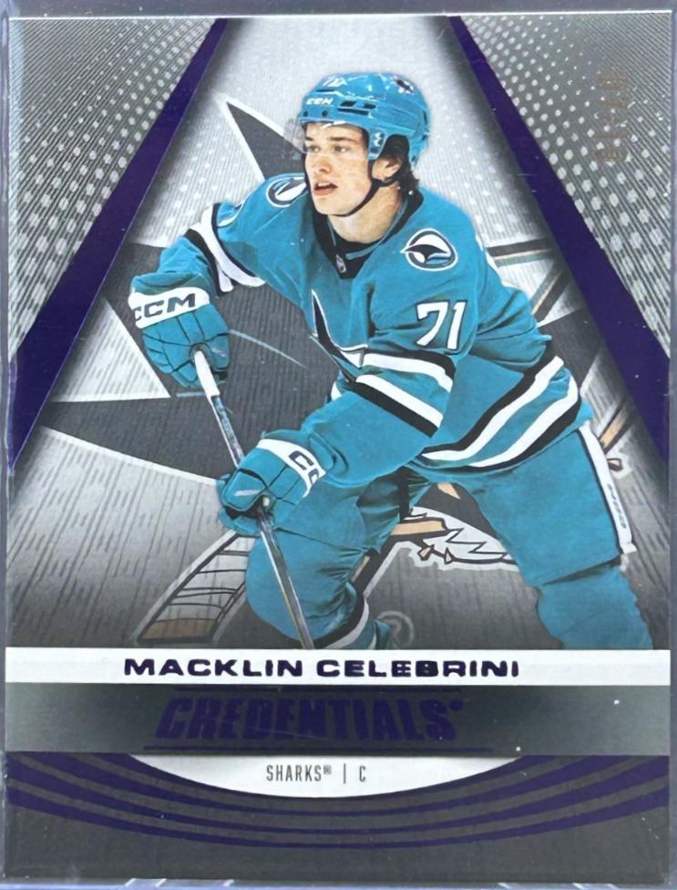 Macklin Celebrini [Purple] #71
