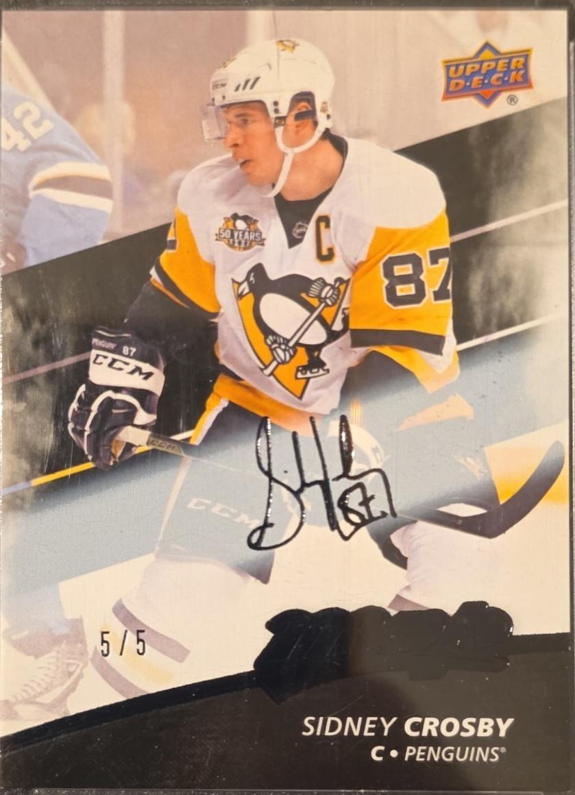 Sidney Crosby [Super Script Black] #220
