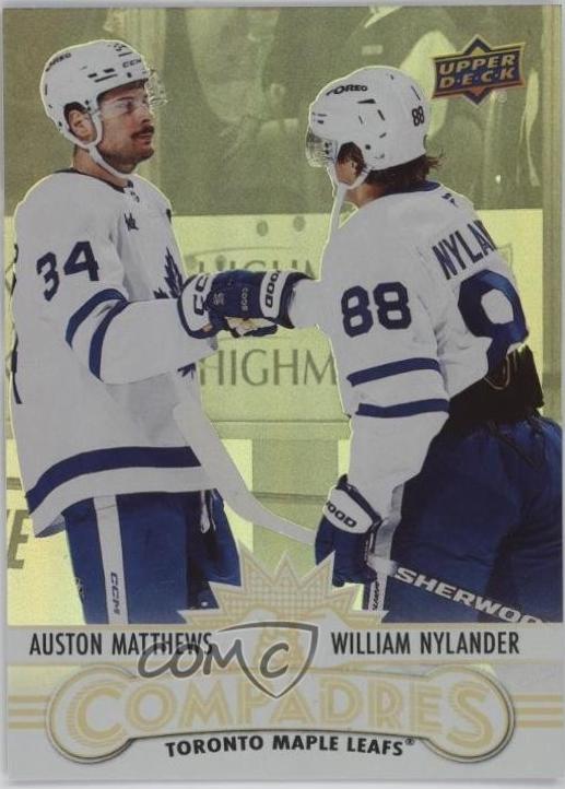 William Nylander/Auston Matthews [Gold] #CM-3