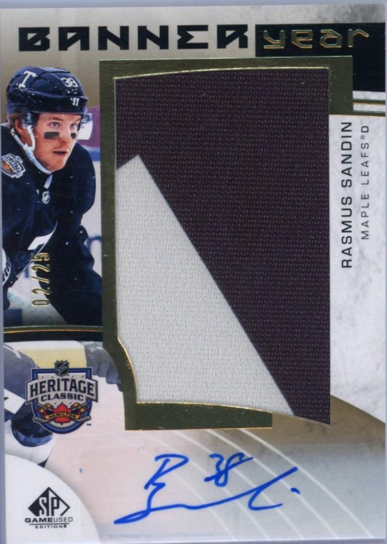 Rasmus Sandin [Autograph] #BYHC-RS