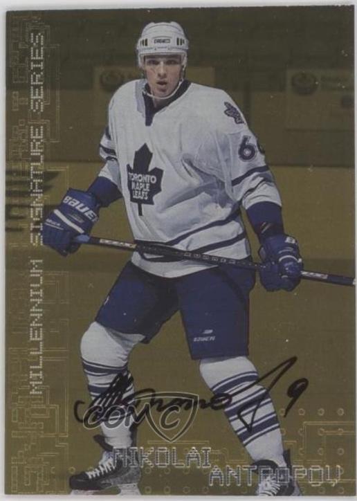 Nikolai Antropov [Autograph Gold] #224