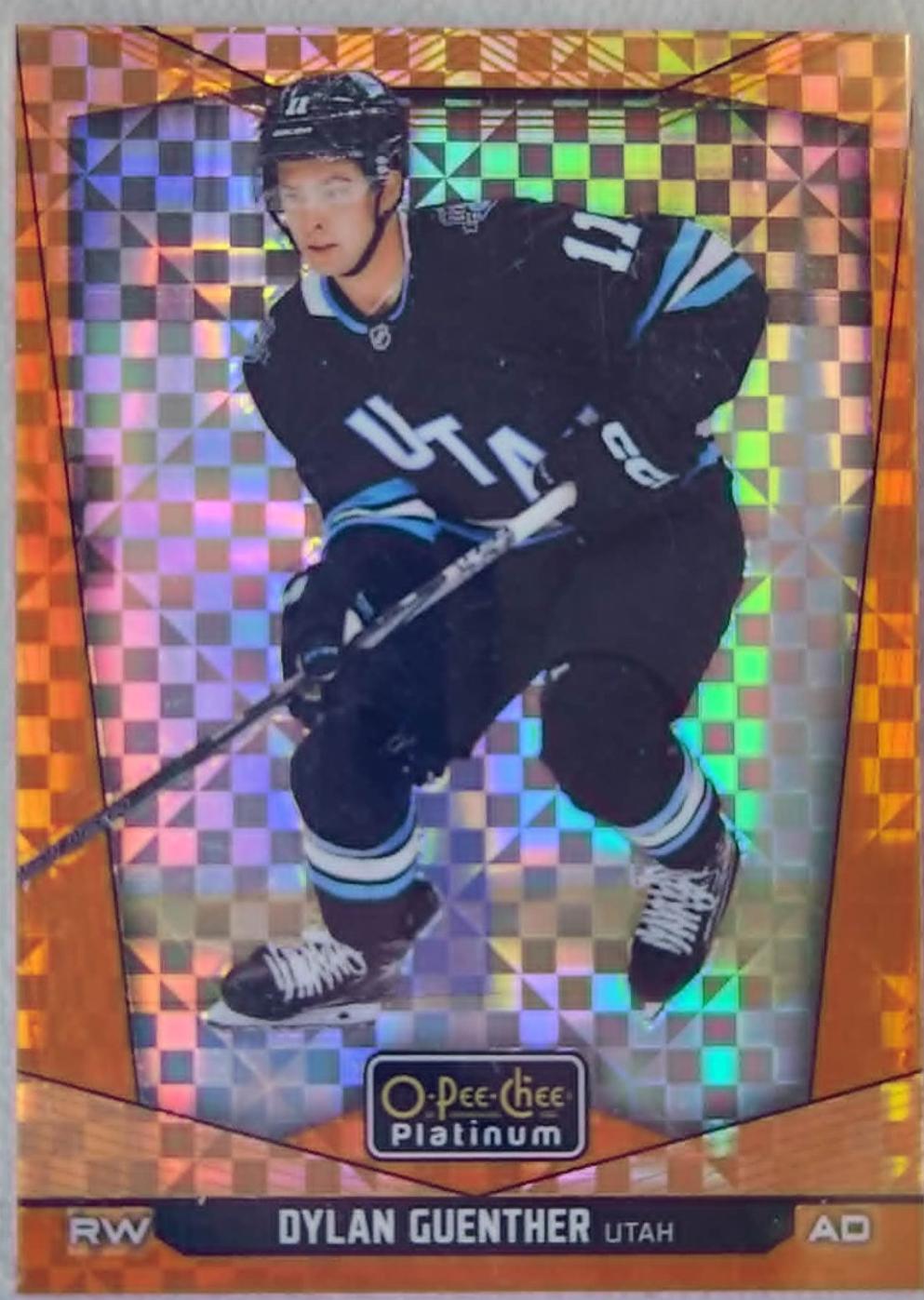 Dylan Guenther [Orange Checkers] #157