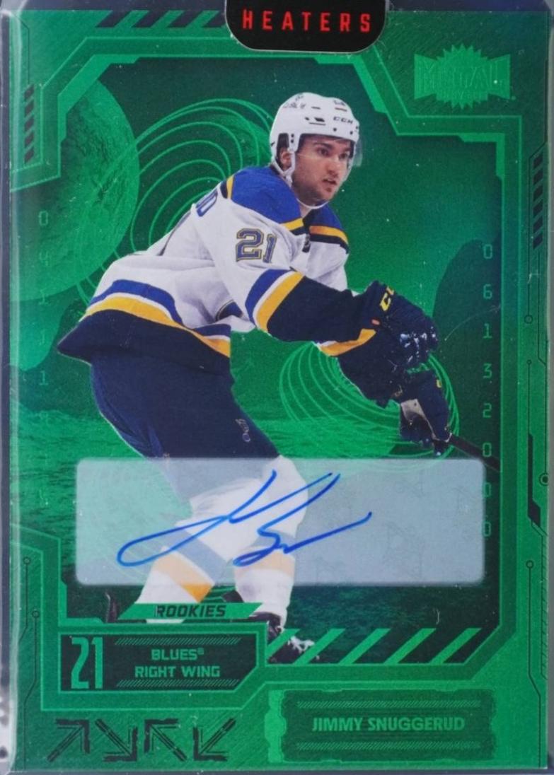 Jimmy Snuggerud [Green Autograph] #117