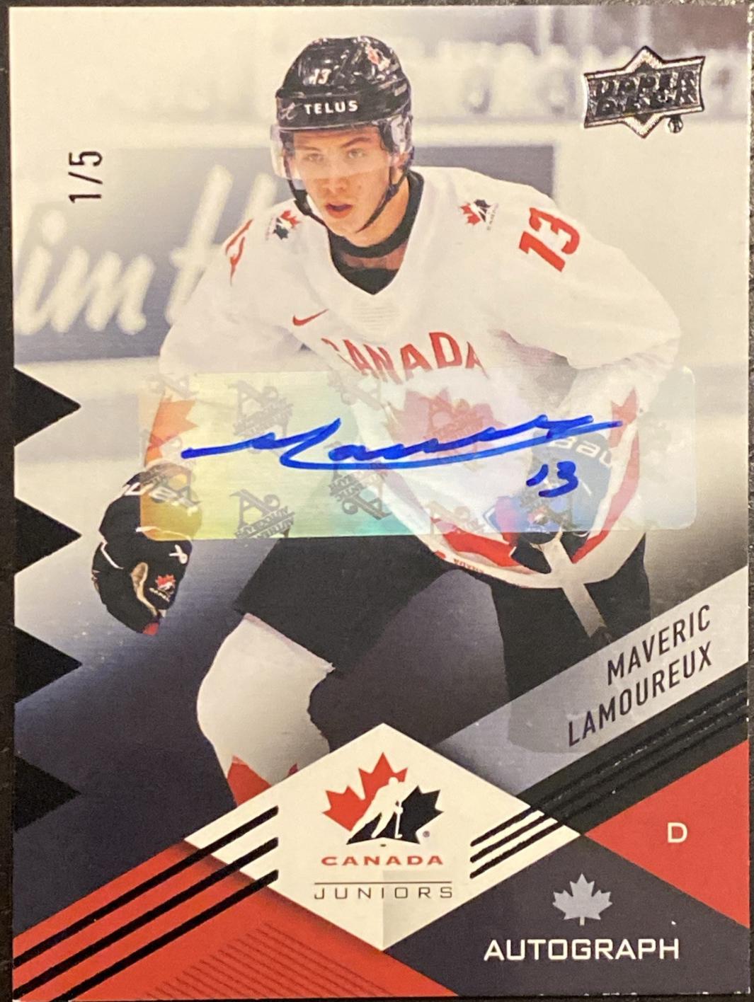 Maveric Lamoureux [Signature Black] #3