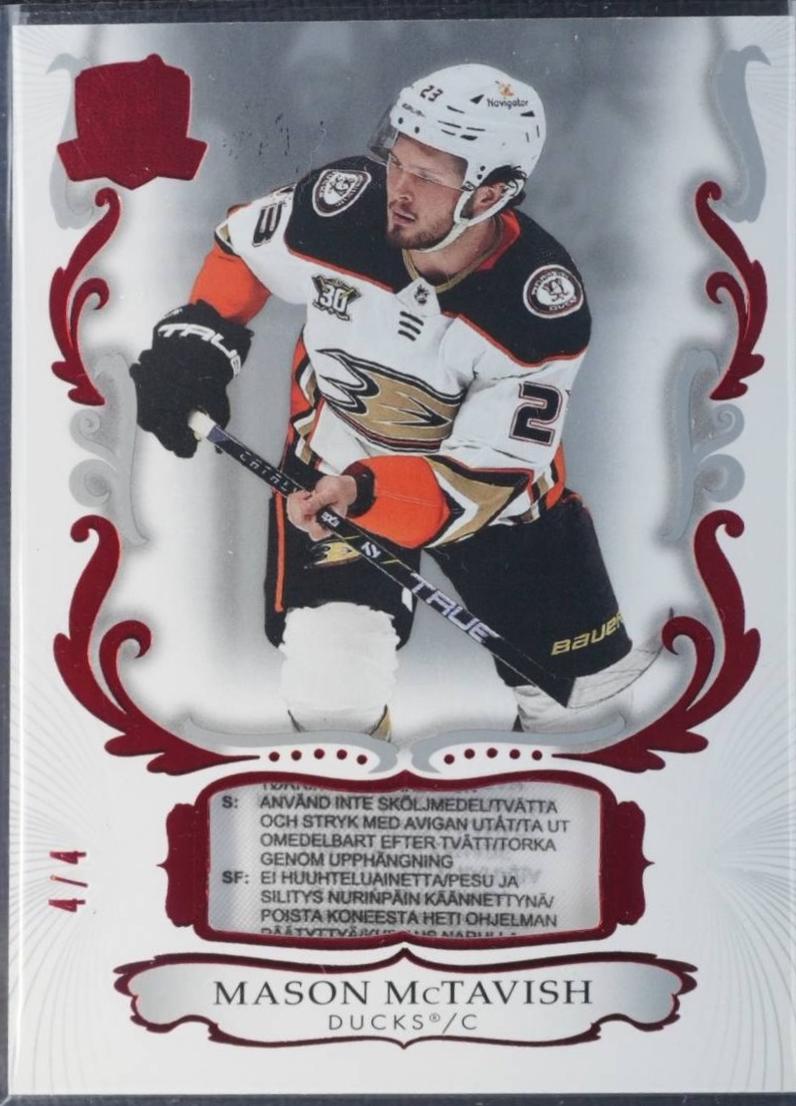 Mason McTavish [Red Foil] #25