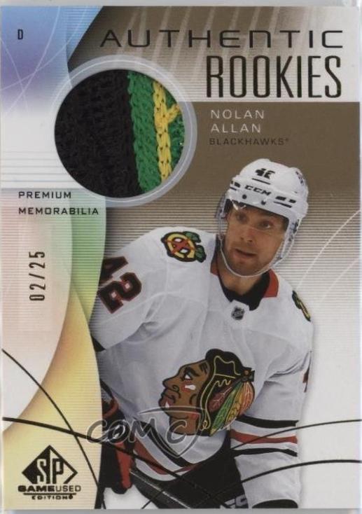 Nolan Allan [Gold Premium Memorabilia] #271