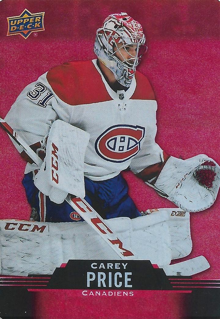Carey Price [Red] Die Cut #DC-18