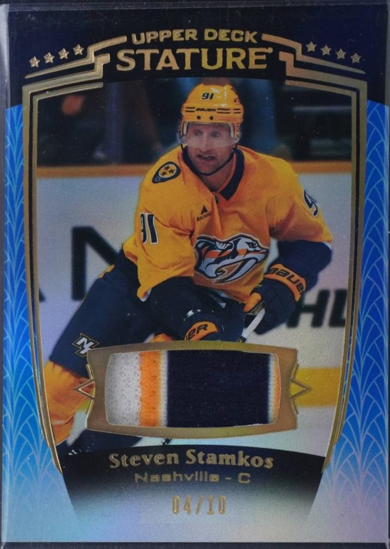 Steven Stamkos [Blue Memorabilia] #6