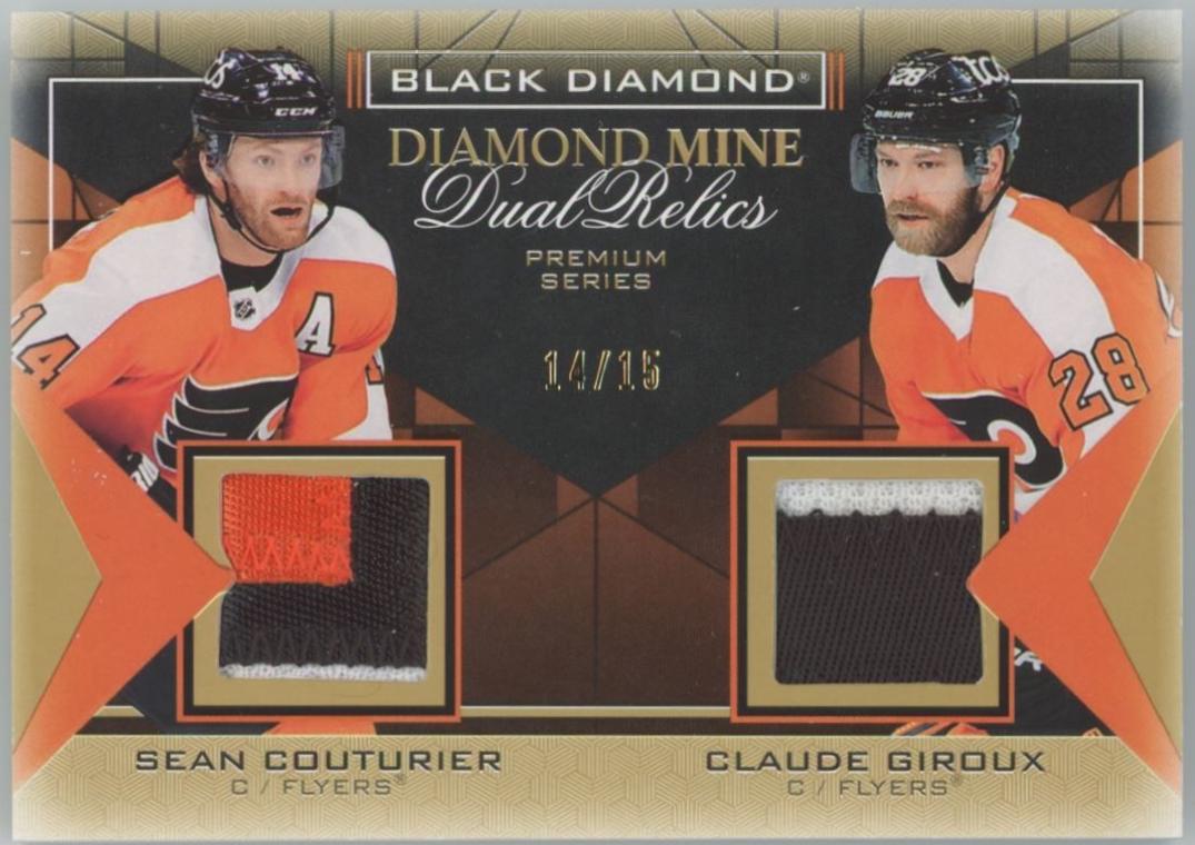 Claude Giroux, Sean Couturier [Premium] #DMDR-GC