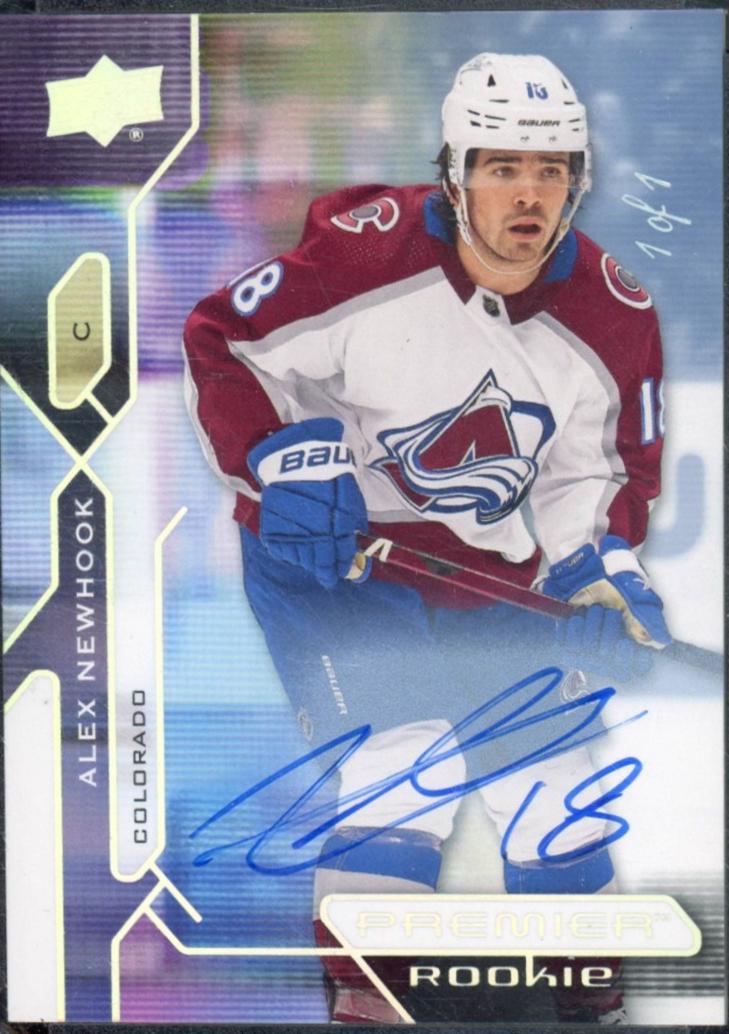 Alex Newhook [Platinum Autograph] #111