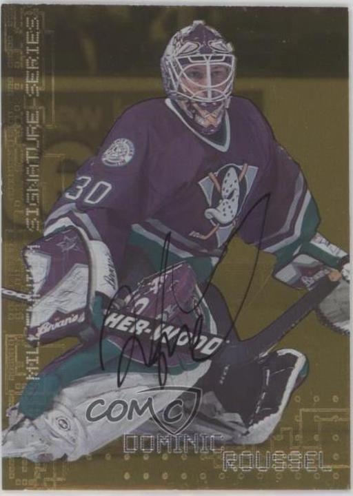 Dominic Roussel [Autograph Gold] #11
