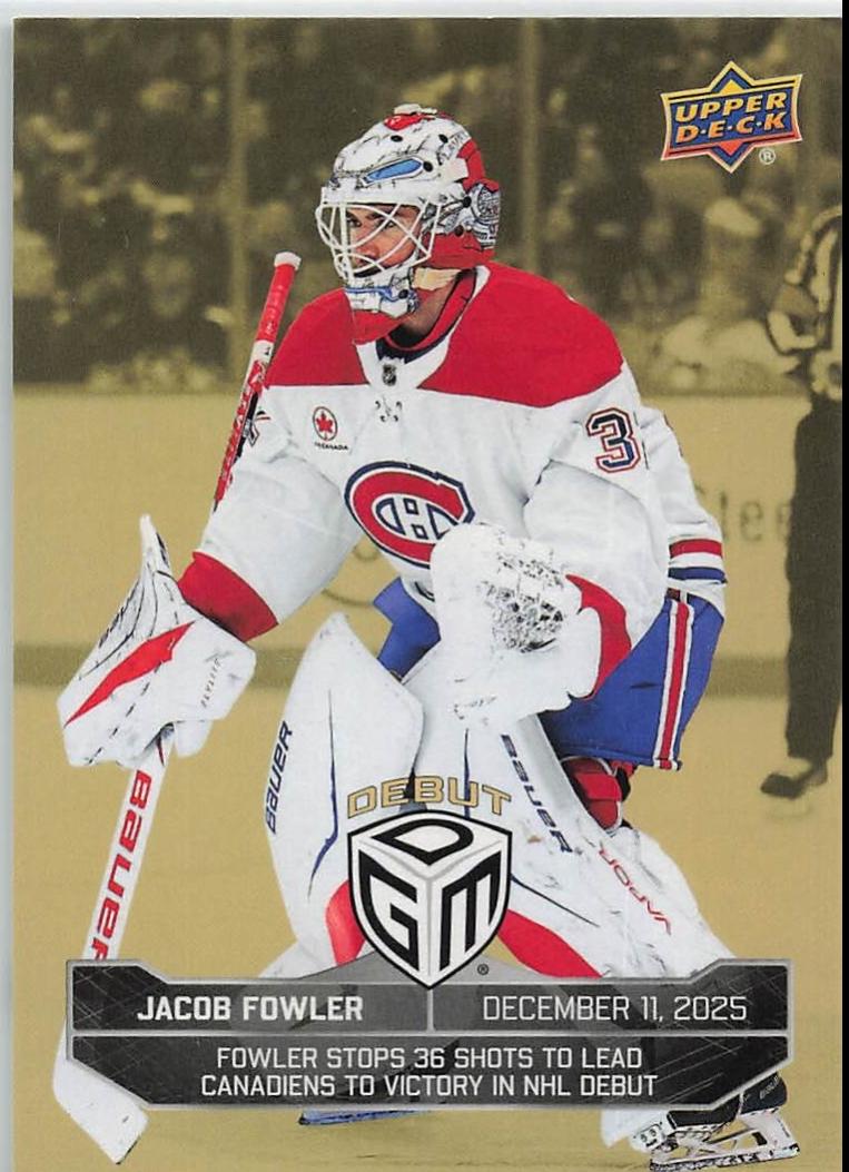 Jacob Fowler [Gold] #31
