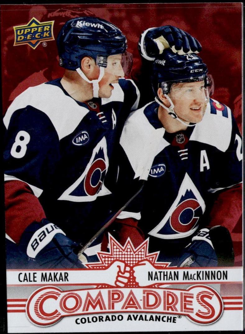 Nathan MacKinnon/Cale Makar [Red] #CM-10