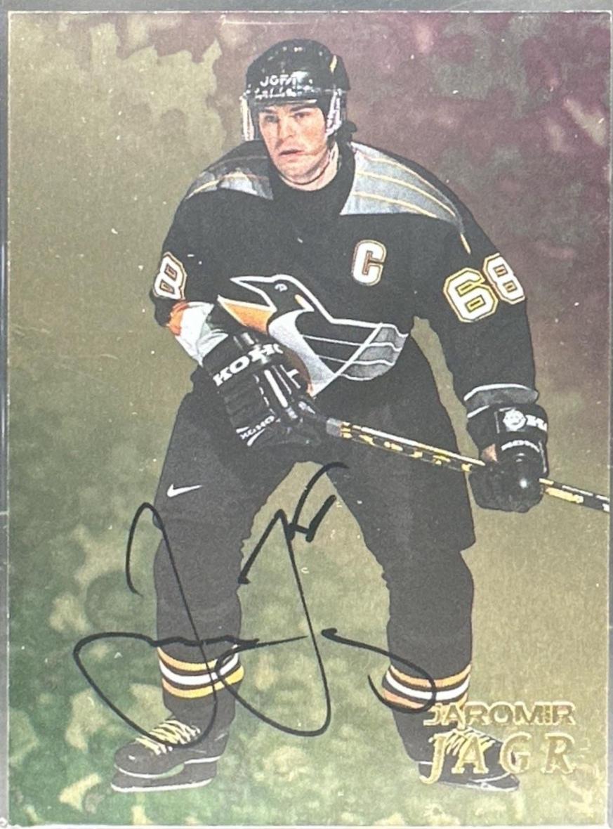 Jaromir Jagr [Gold Autograph] #261