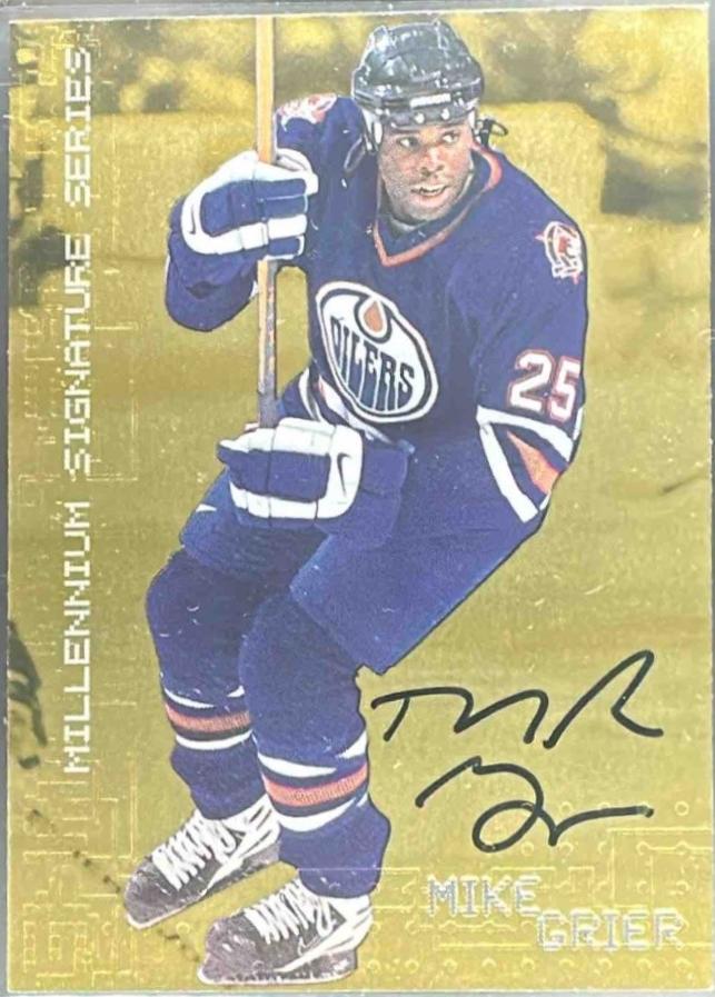 Mike Grier [Autograph Gold] #102