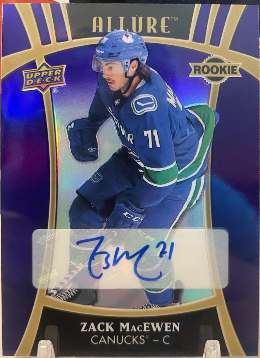 Zack MacEwen [Purple Diamond Autograph] #126
