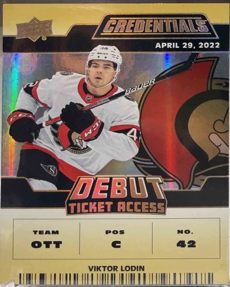 Viktor Lodin [Gold Horizontal Debut Ticket Access] #137