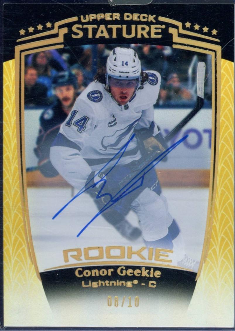 Conor Geekie [Gold Autograph] #33